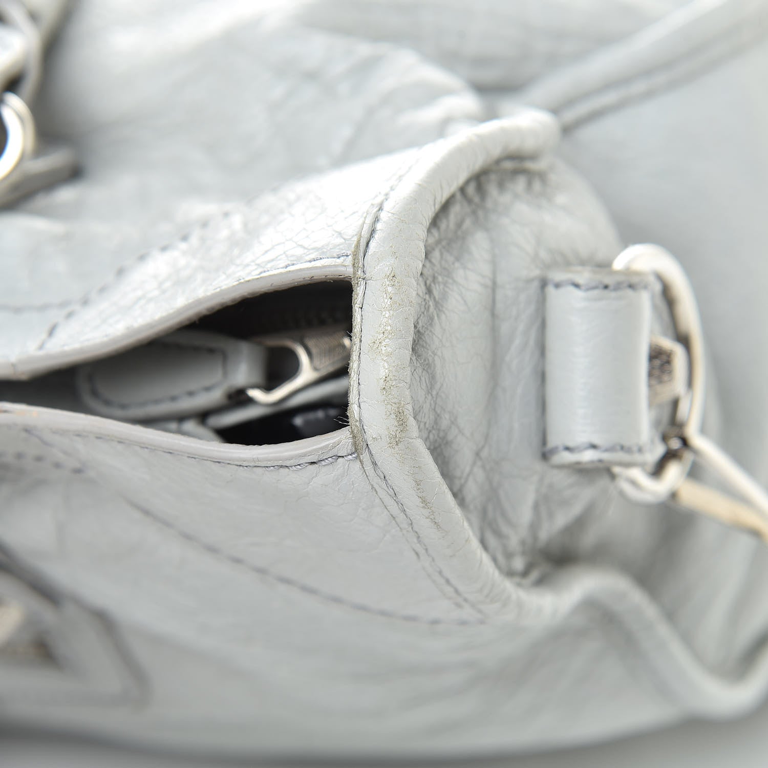 Balenciaga Agneau Giant 12 Silver Hardware City Gris Glace 25 of 26