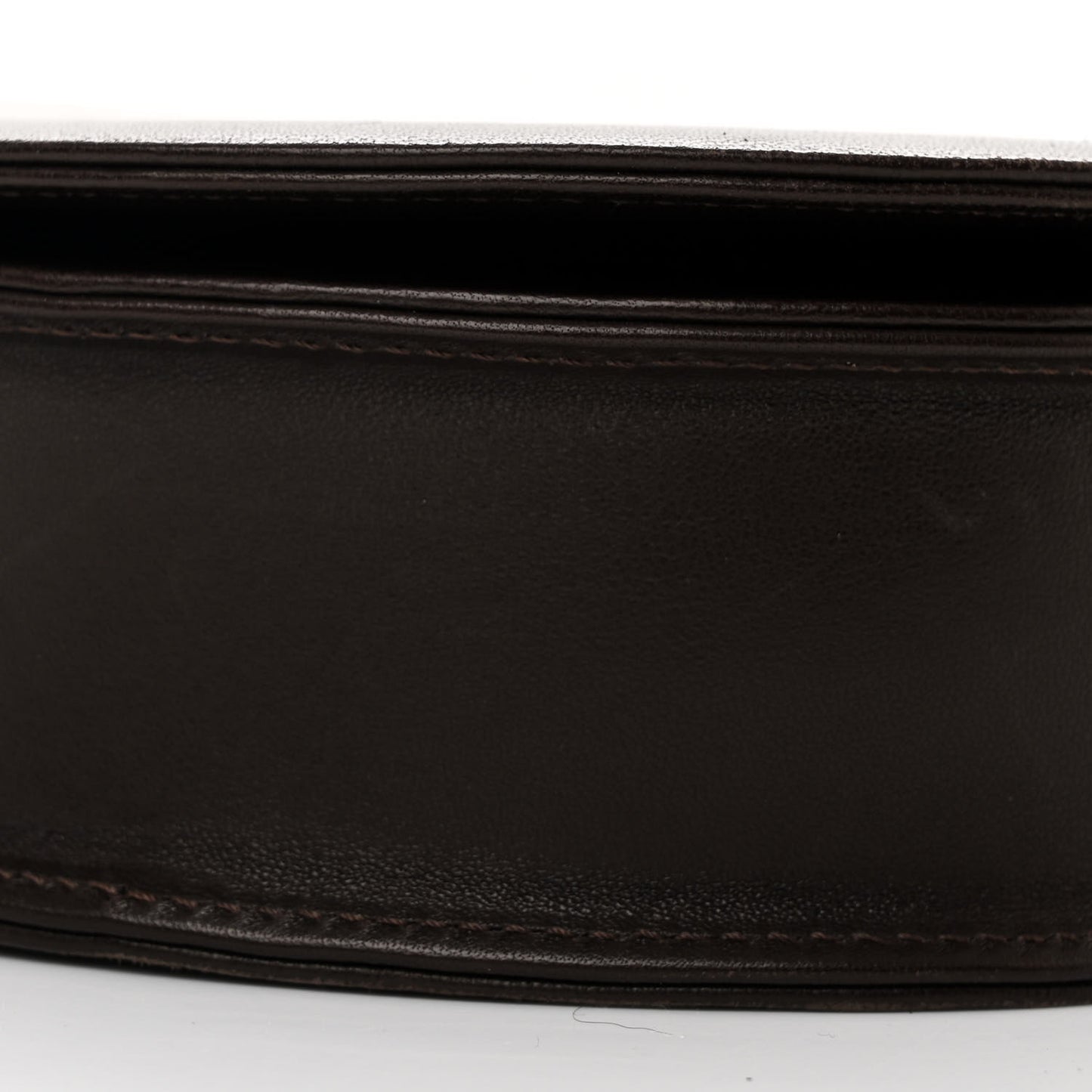 Nappa Canteen Bag Dark Brown