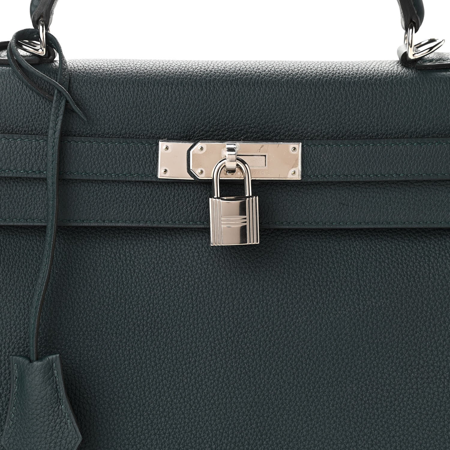 Hermes Togo Kelly Retourne 32 Vert Cypress 8 of 11