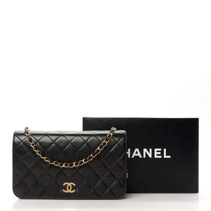 Chanel Lambskin Quilted Small Single Flap Black 13 of 13