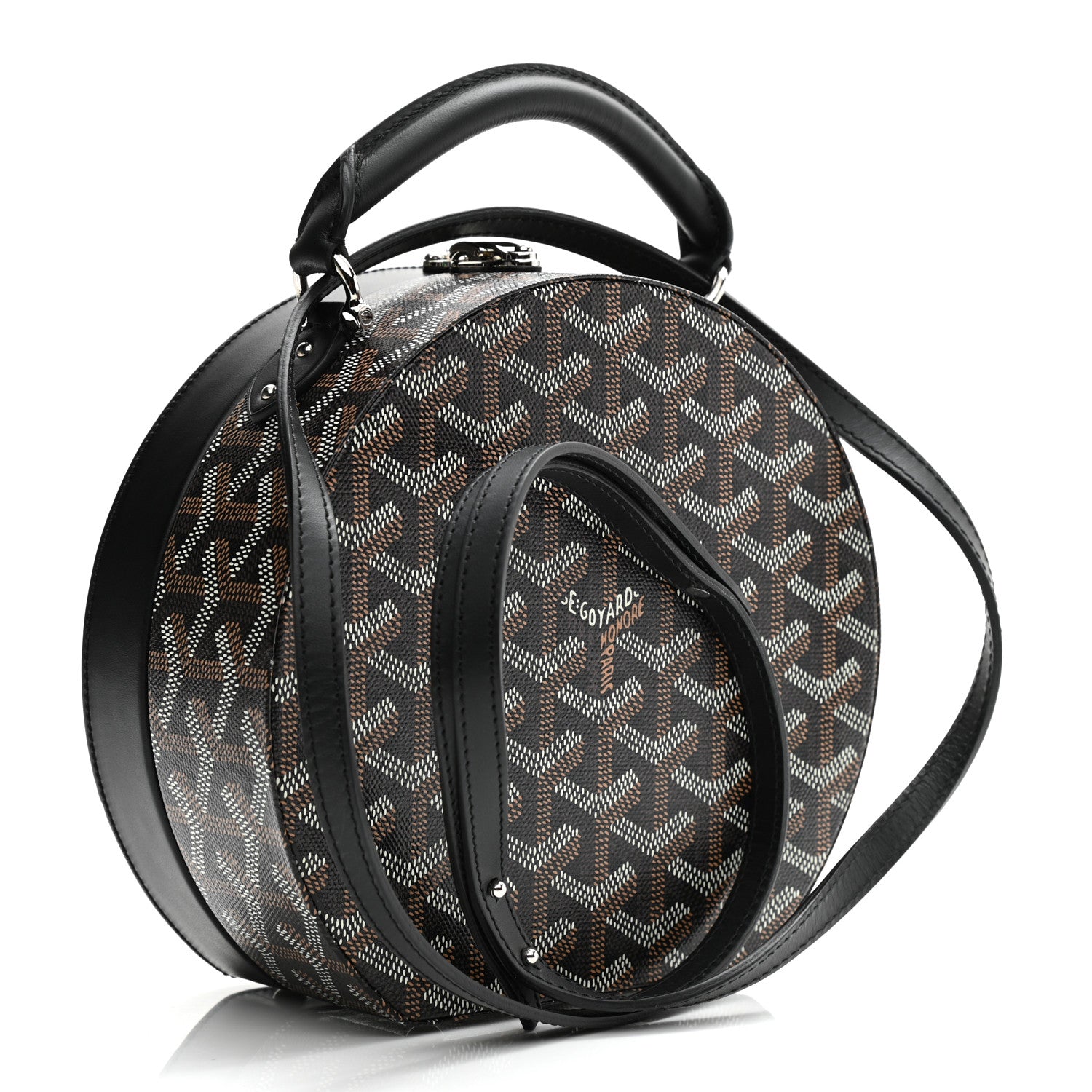 Goyard Goyardine Alto Hatbox Black 3 of 10