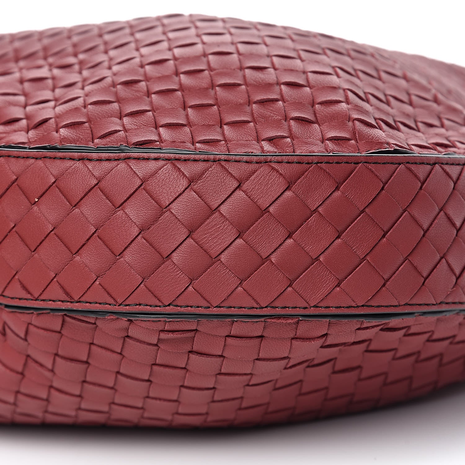 Bottega Veneta Nappa Intrecciato Large City Hobo Baccara Rose Nero 11 of 11
