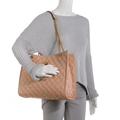 Marc Jacobs Leather Quilted Juliette Tote Blush 2 of 9