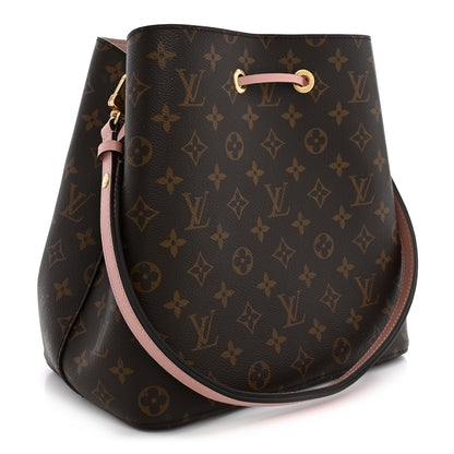Louis Vuitton Monogram Neonoe MM Rose Poudre 3 of 10