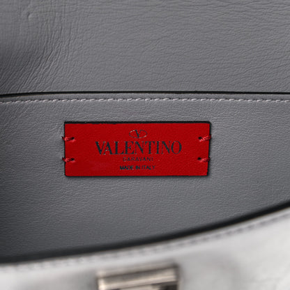 Valentino Garavani Metallic Calfskin VSling Belt Bag Silver 13 of 14