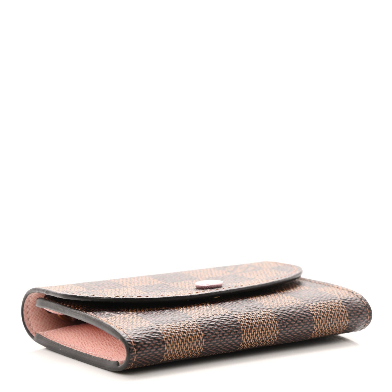 Louis Vuitton Damier Ebene Rosalie Coin Purse Rose Ballerine 4 of 6