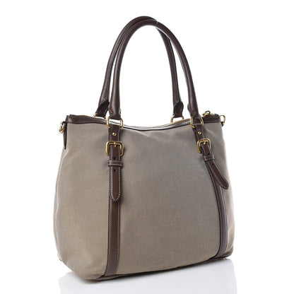 Prada Jacquard Logo Tote Corda Bruciato 3 of 11