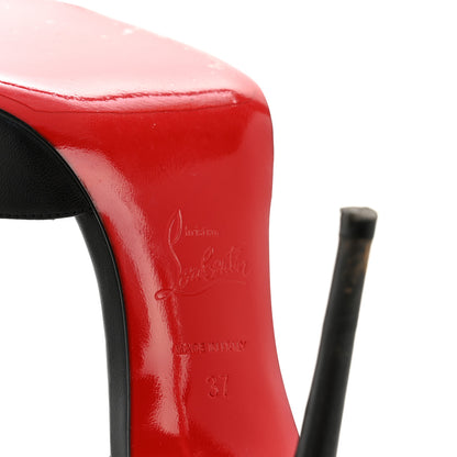 Christian Louboutin Calfskin Calamijane 100 Pumps 37 Black 7 of 11