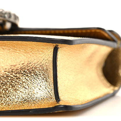 Gucci Metallic Calfskin Super Mini Dionysus Shoulder Bag Gold 9 of 9