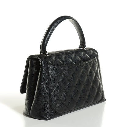 Chanel Caviar Quilted Jumbo Kelly Flap Black 3 of 8