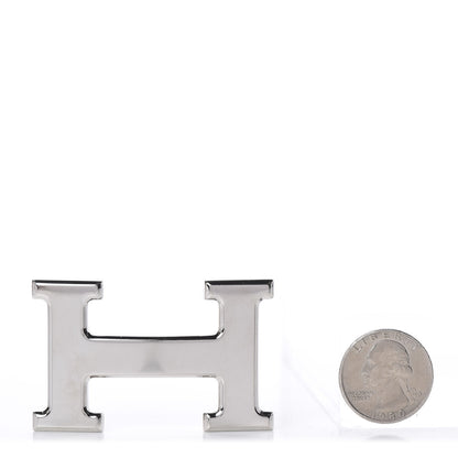 Hermes Polished Palladium 32mm H Belt Buckle Silver 2 of 4