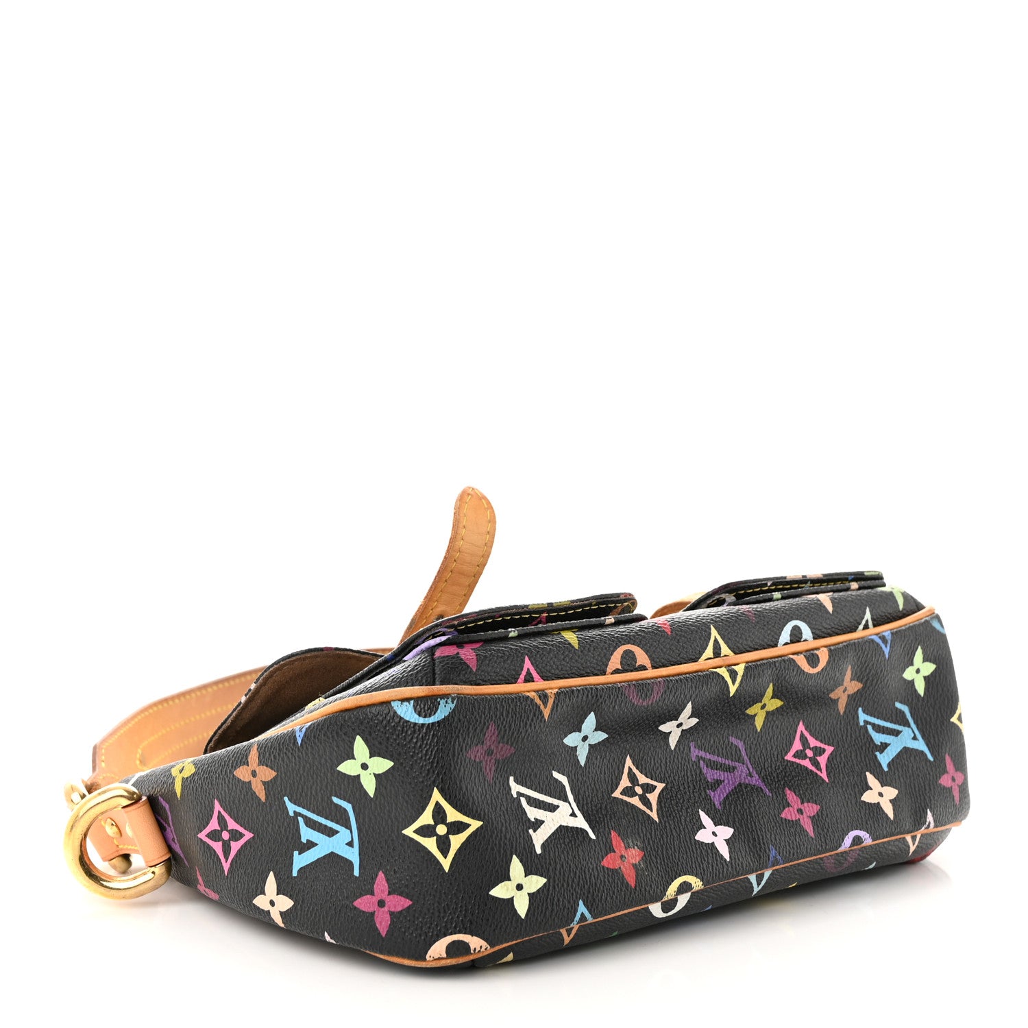 Louis Vuitton Monogram Multicolor Lodge PM Black 4 of 9