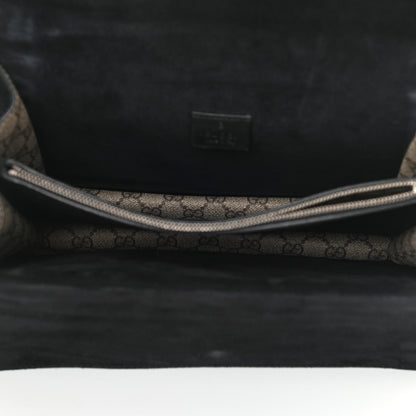 Gucci GG Supreme Monogram Medium Dionysus Shoulder Bag Black 5 of 18