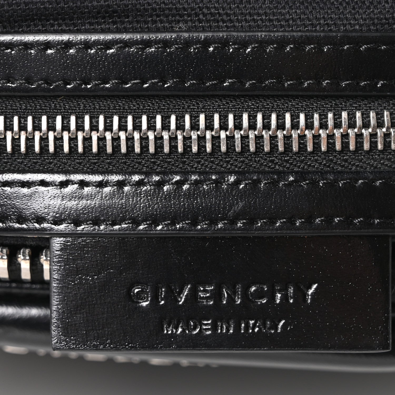 Givenchy Shiny Lord Calfskin Small Antigona Black 6 of 10