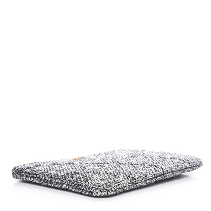 Chanel Sequins Medium 19 Pouch Silver 3 of 8