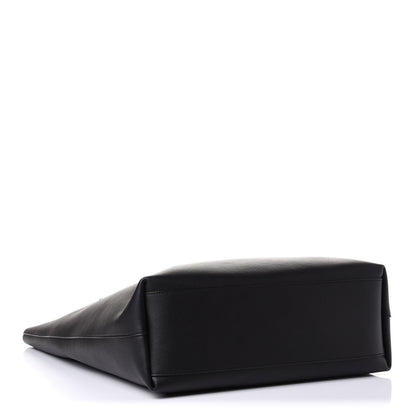Saint Laurent Calfskin Bold Shopping Tote Black 3 of 9