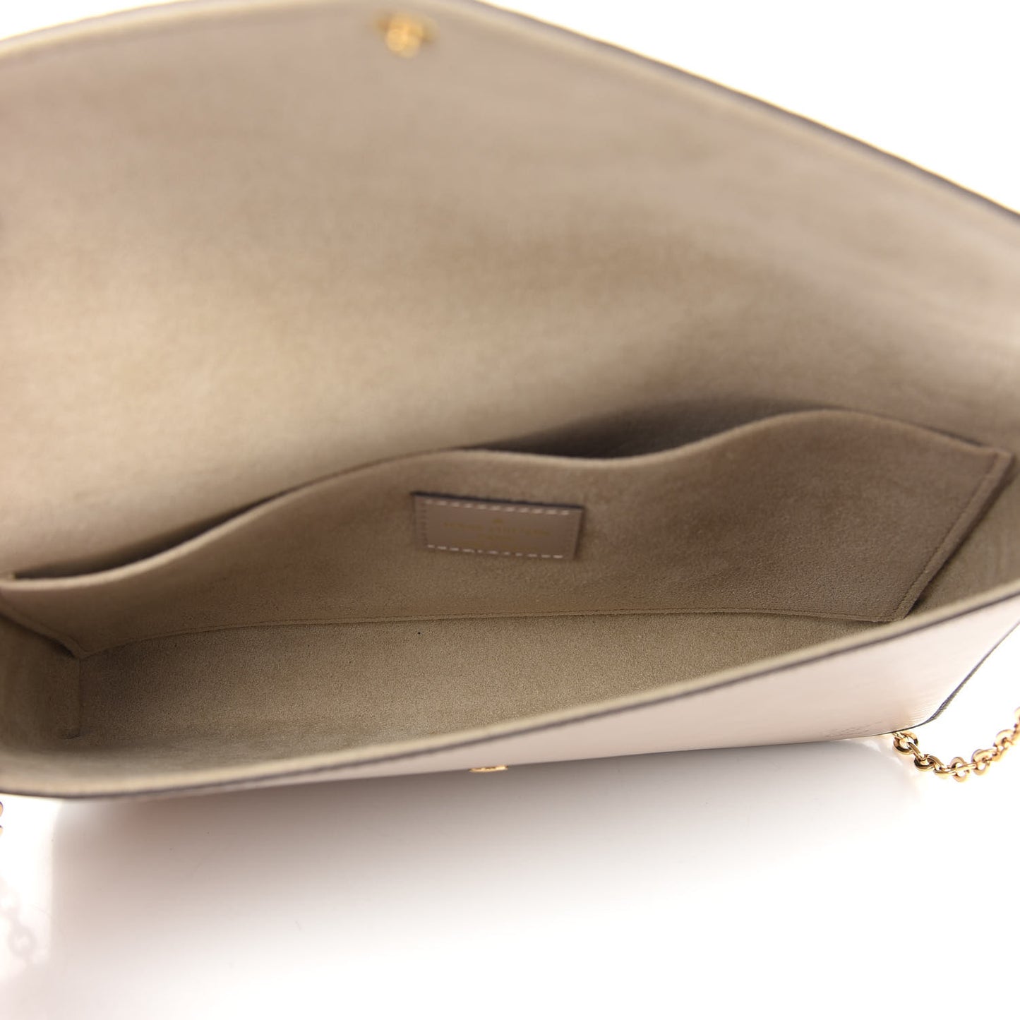 Epi Felicie Pochette Chain Wallet Galet
