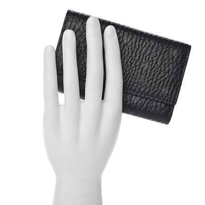 MCM Visetos Three-Fold Flap Wallet Black 2 of 6