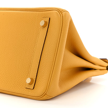 Hermes Togo Birkin 30 Jaune Ambre 7 of 15