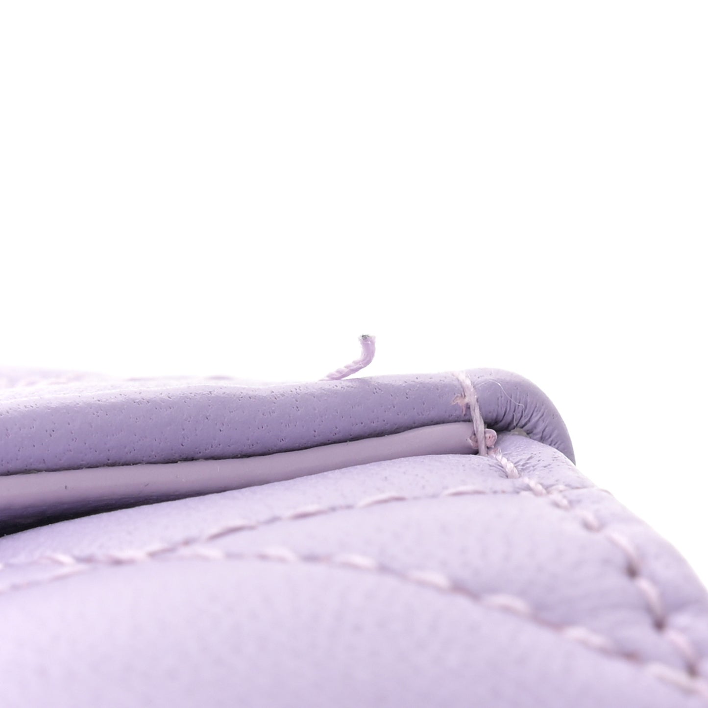 Lambskin Macrocannage Mini Miss Caro Bag Lilac