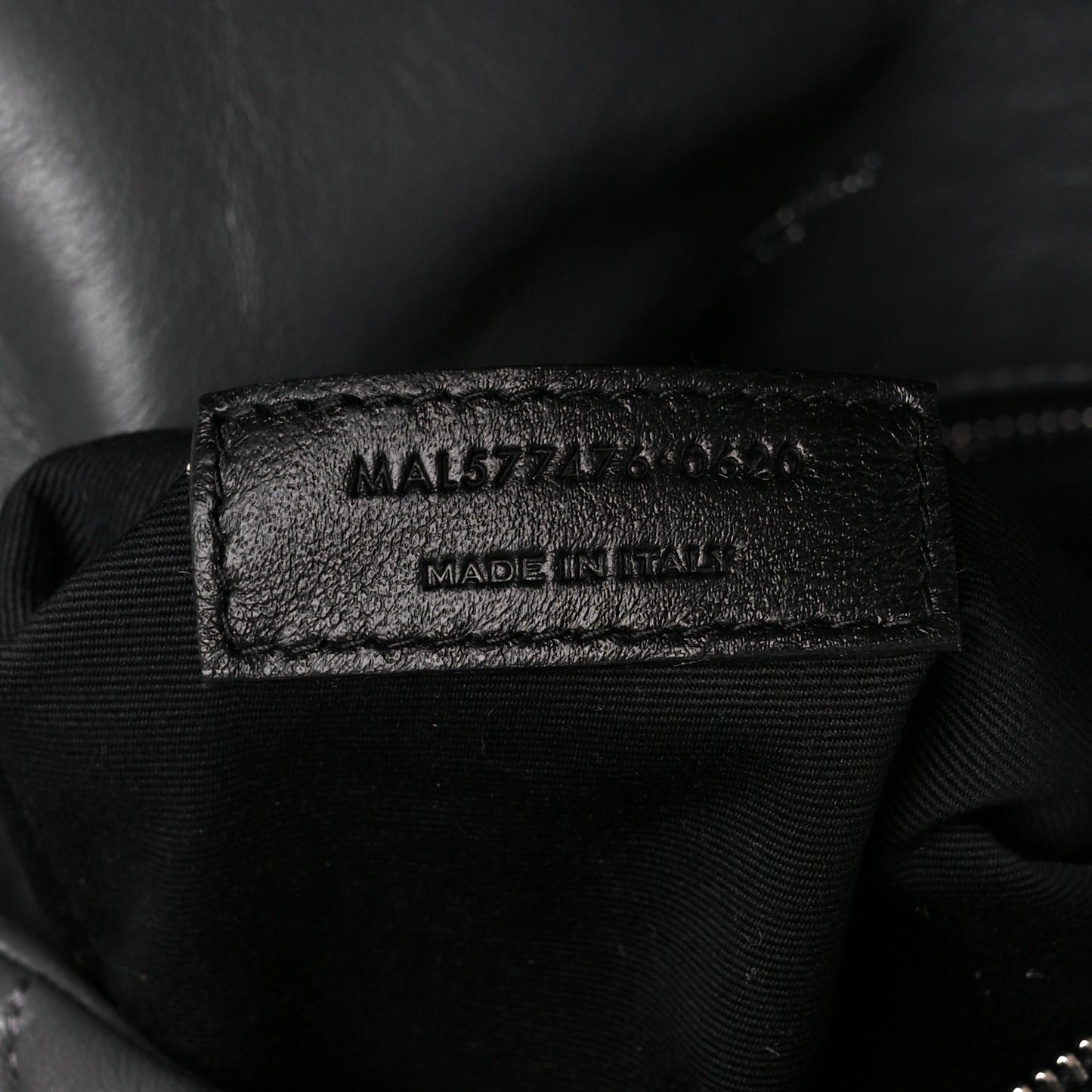 Lambskin Quilted Small Loulou Puffer Monogram Chain Satchel Concrete