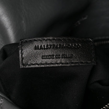 Saint Laurent Lambskin Quilted Small Loulou Puffer Monogram Chain Satchel Concrete 8 of 11