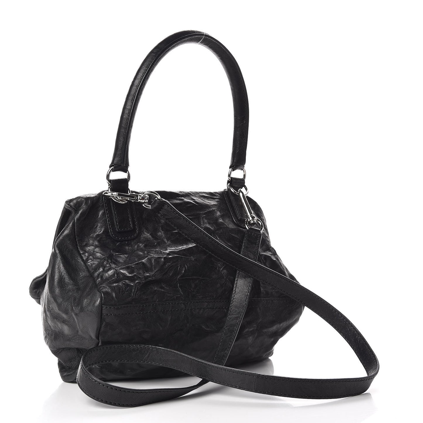 Tumbled Sheepskin Small Pandora Black