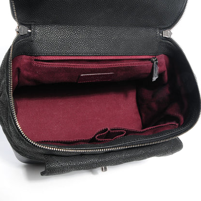 Chanel Iridescent Grained Calfskin Globe Trotter Vanity Case Black 5 of 7