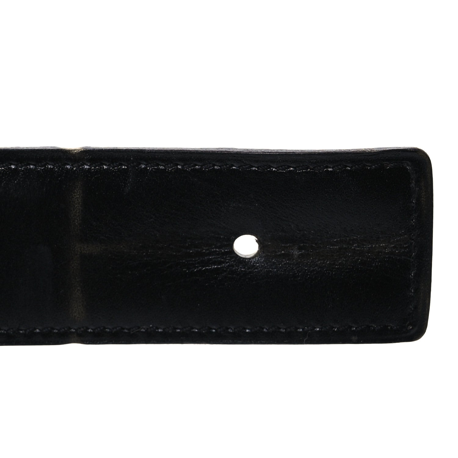 Hermes Box Togo 32mm Idem Belt 110 44 Black Chocolate 10 of 10