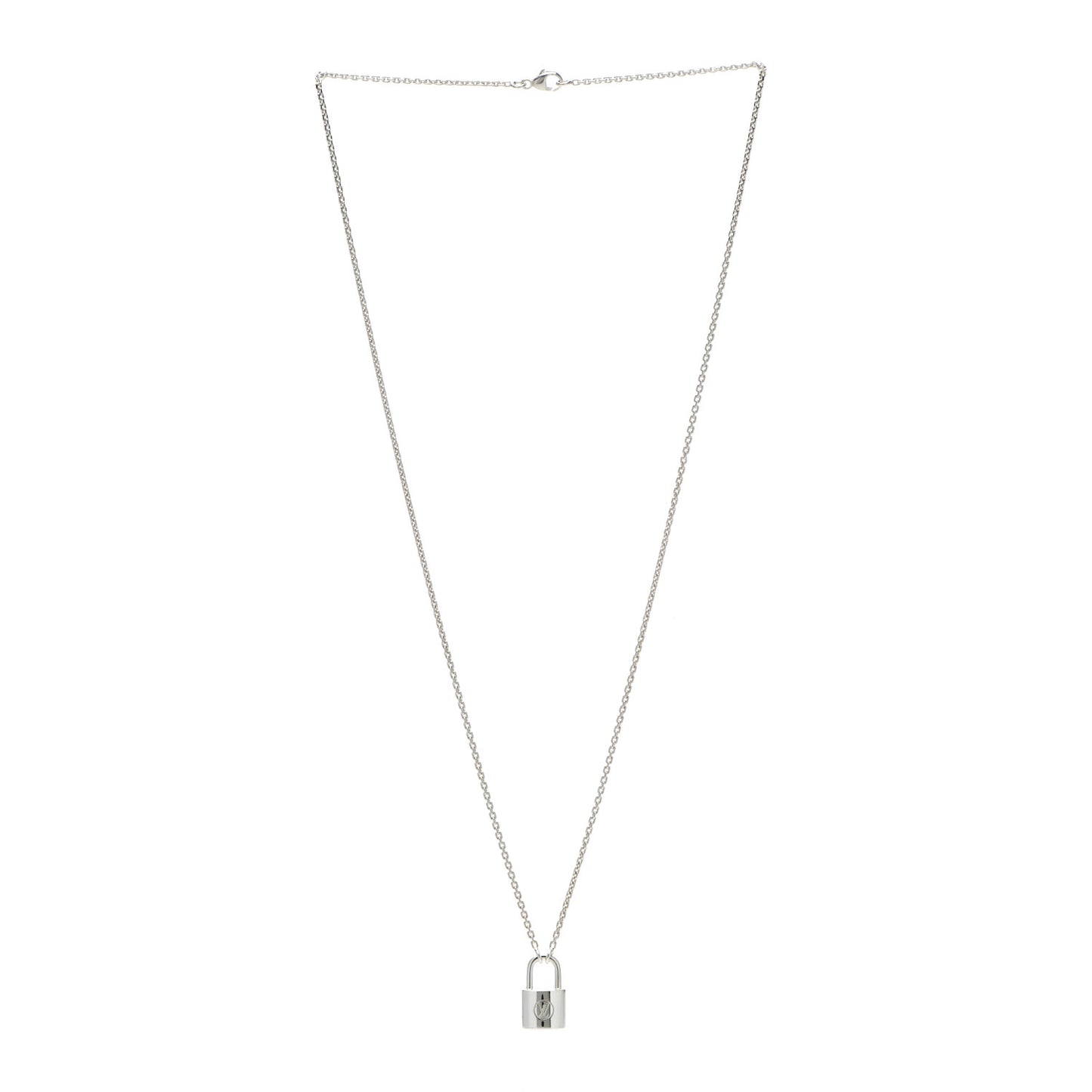 Sterling Silver Lockit Necklace