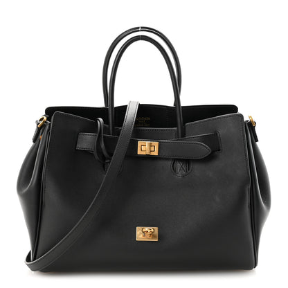 Balenciaga Smooth Calfskin Small Bel Air Carry All Bag Black 1 of 9