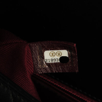 Chanel Lambskin Chevron Quilted Mini Pyramid CC Flap Black 6 of 8