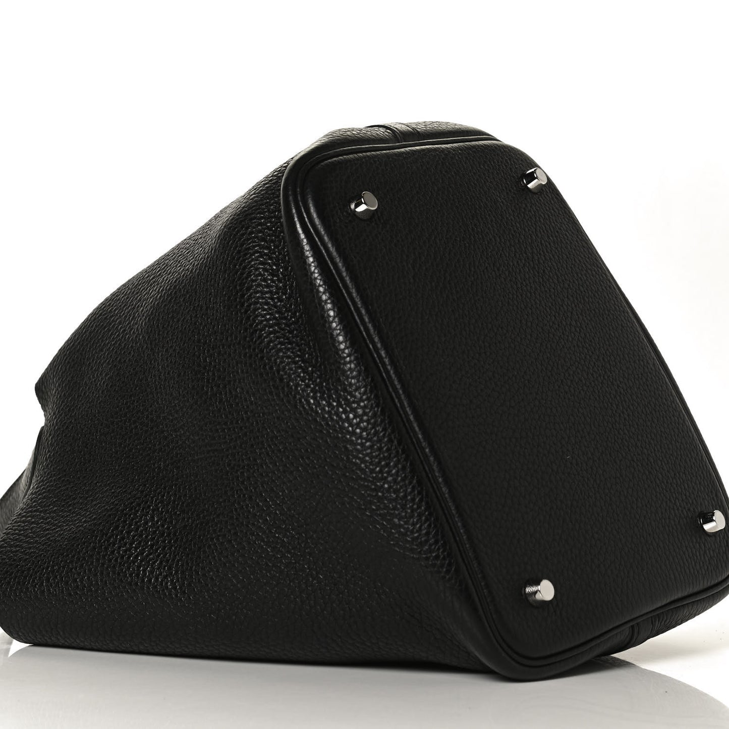 Taurillon Clemence Picotin Lock 22 MM Black