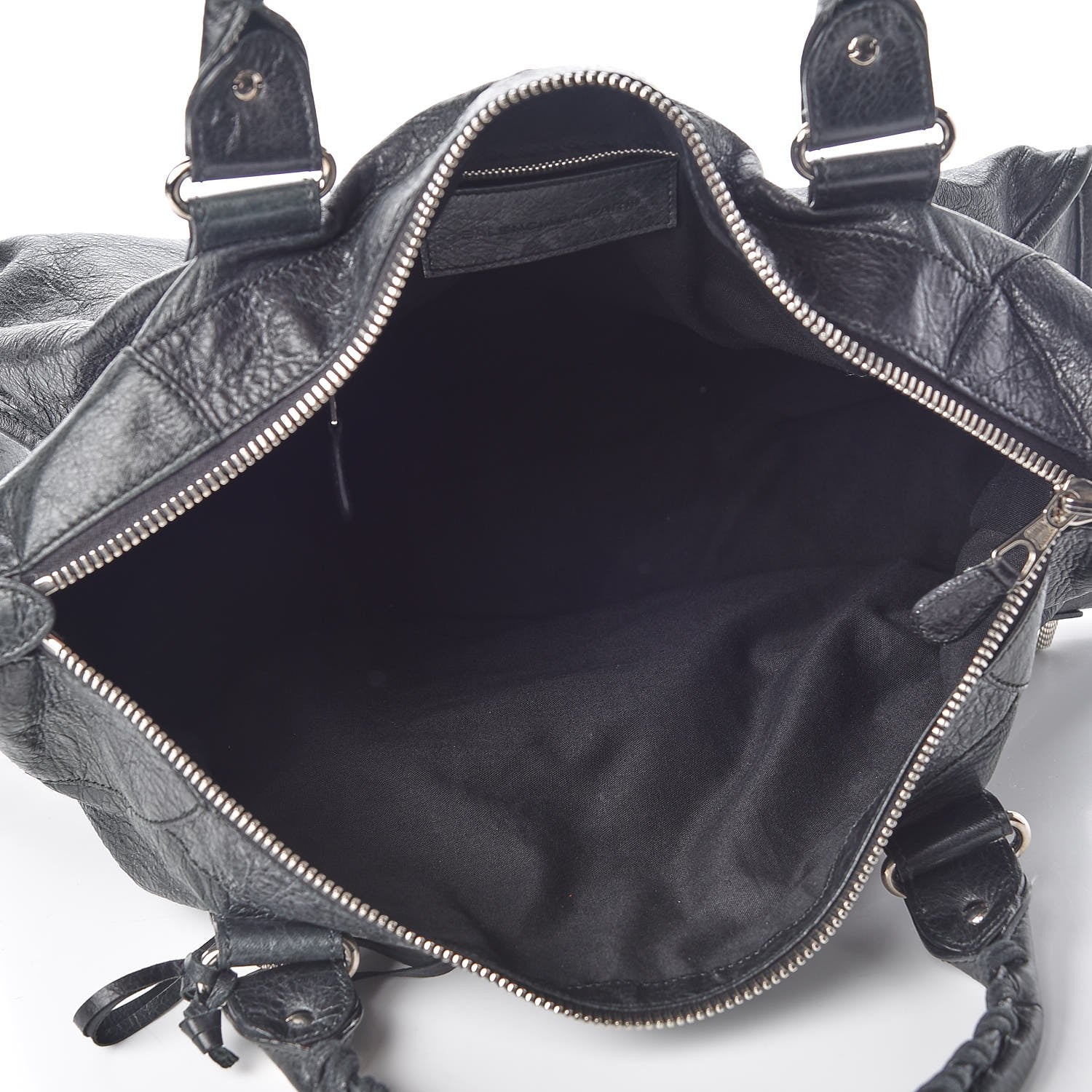 Balenciaga Agneau Giant 21 Silver Hardware Work Black 5 of 8