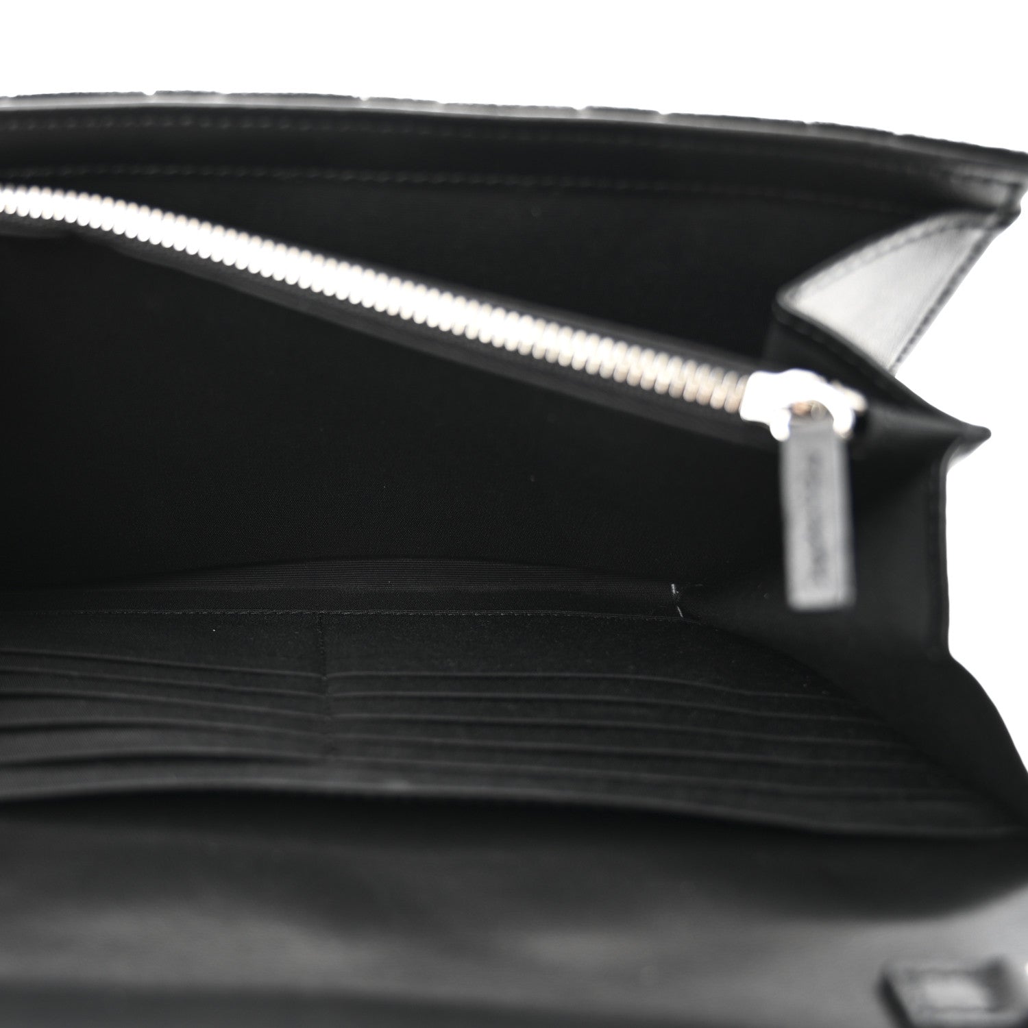 Versace Velvet Quilted Medusa Wallet On Chain Black 6 of 10