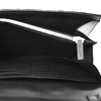 Versace Velvet Quilted Medusa Wallet On Chain Black 6 of 10