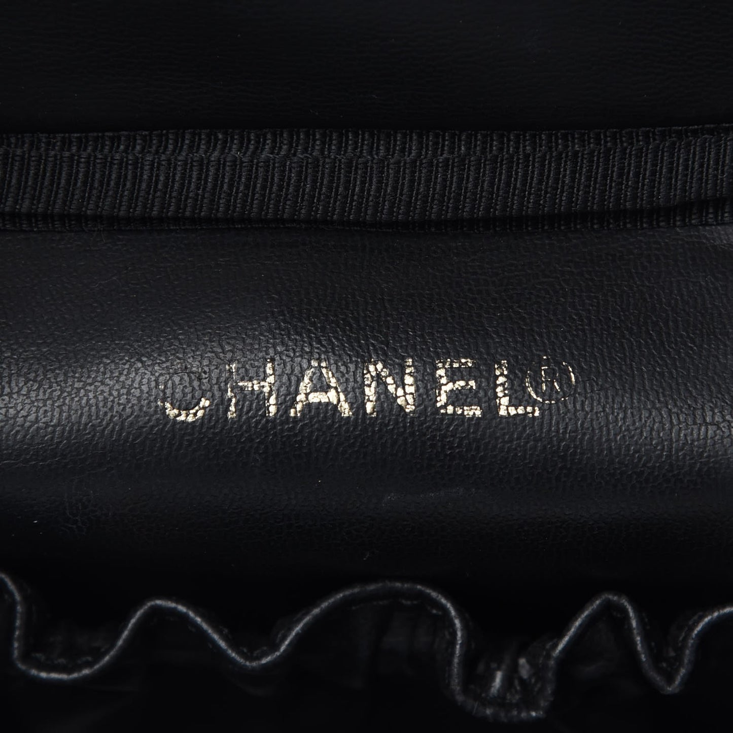Patent Vanity Cosmetic Case Black