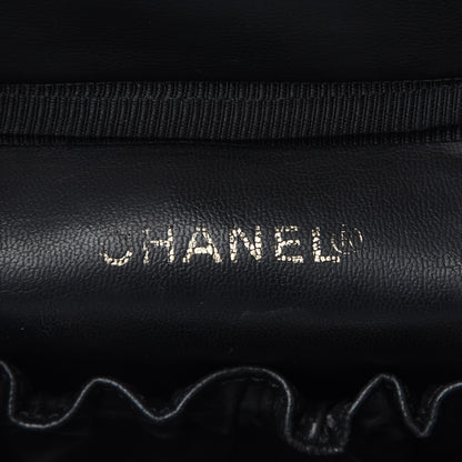 Chanel Patent Vanity Cosmetic Case Black 6 of 11