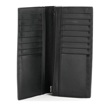 Burberry Calfskin Mini Vintage Check Cavendish Continental Wallet Antique Yellow black 10 of 22