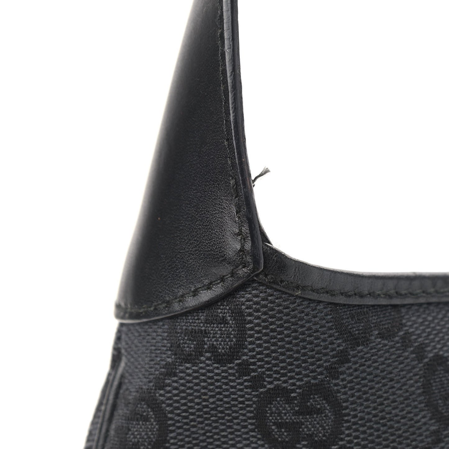 Monogram Small Jackie O Hobo Black