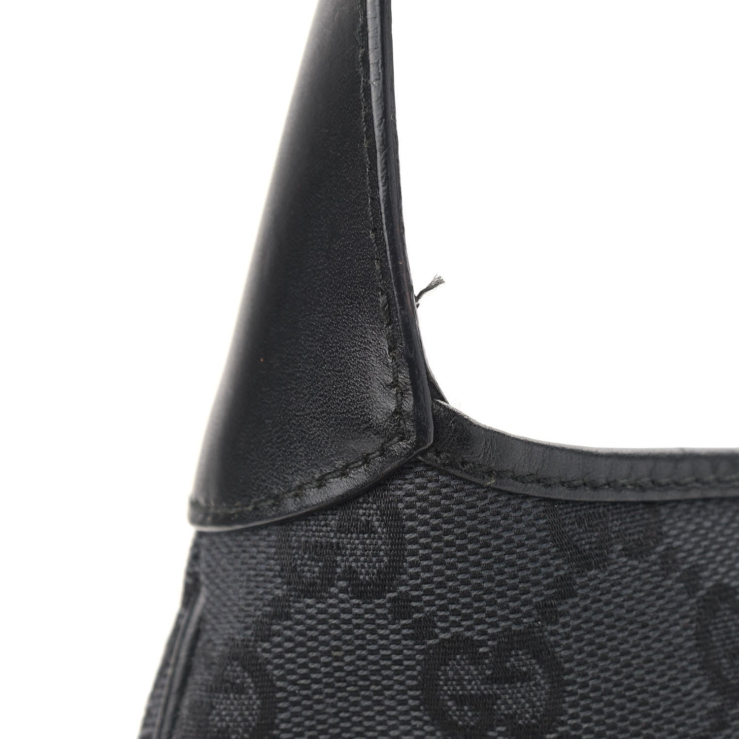 Gucci Monogram Small Jackie O Hobo Black 10 of 13