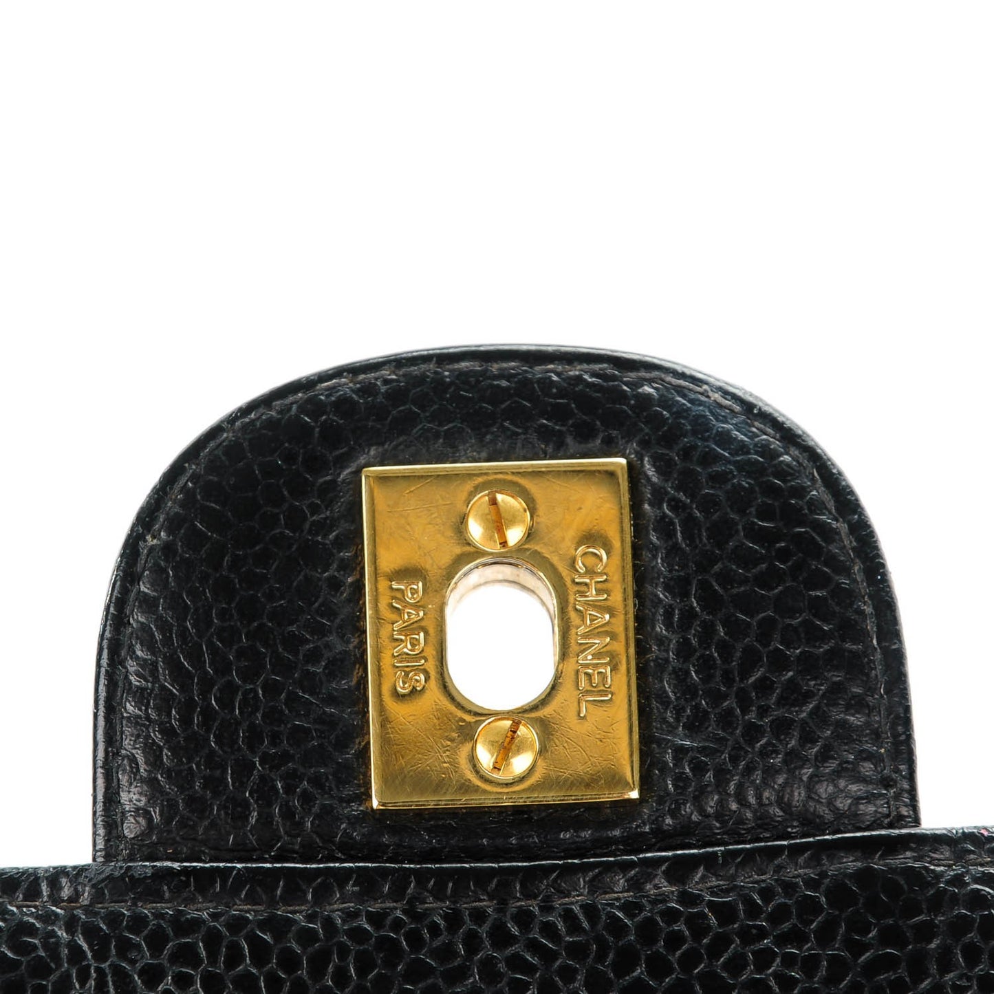 Caviar Quilted Jumbo Single Flap Black