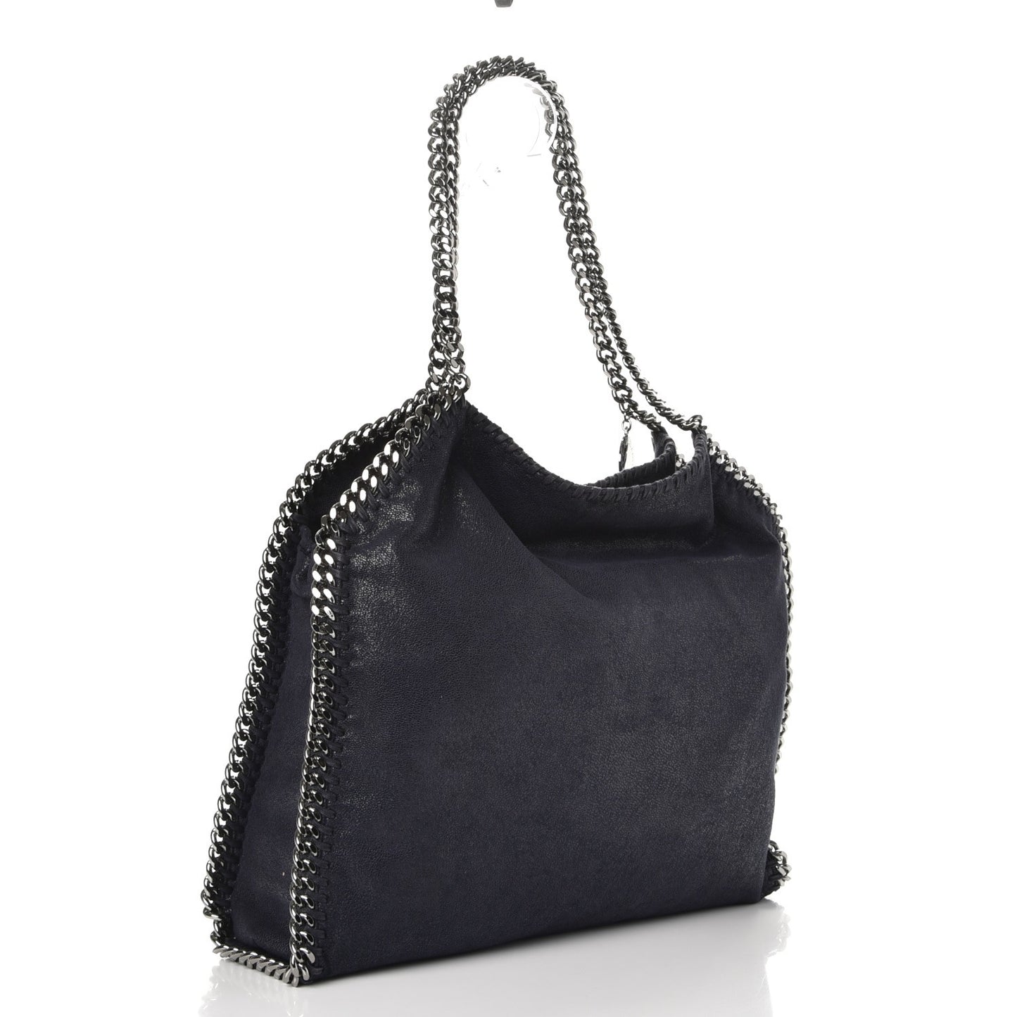 Shaggy Deer Falabella Tote Navy