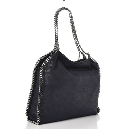 Stella McCartney Shaggy Deer Falabella Tote Navy 3 of 8