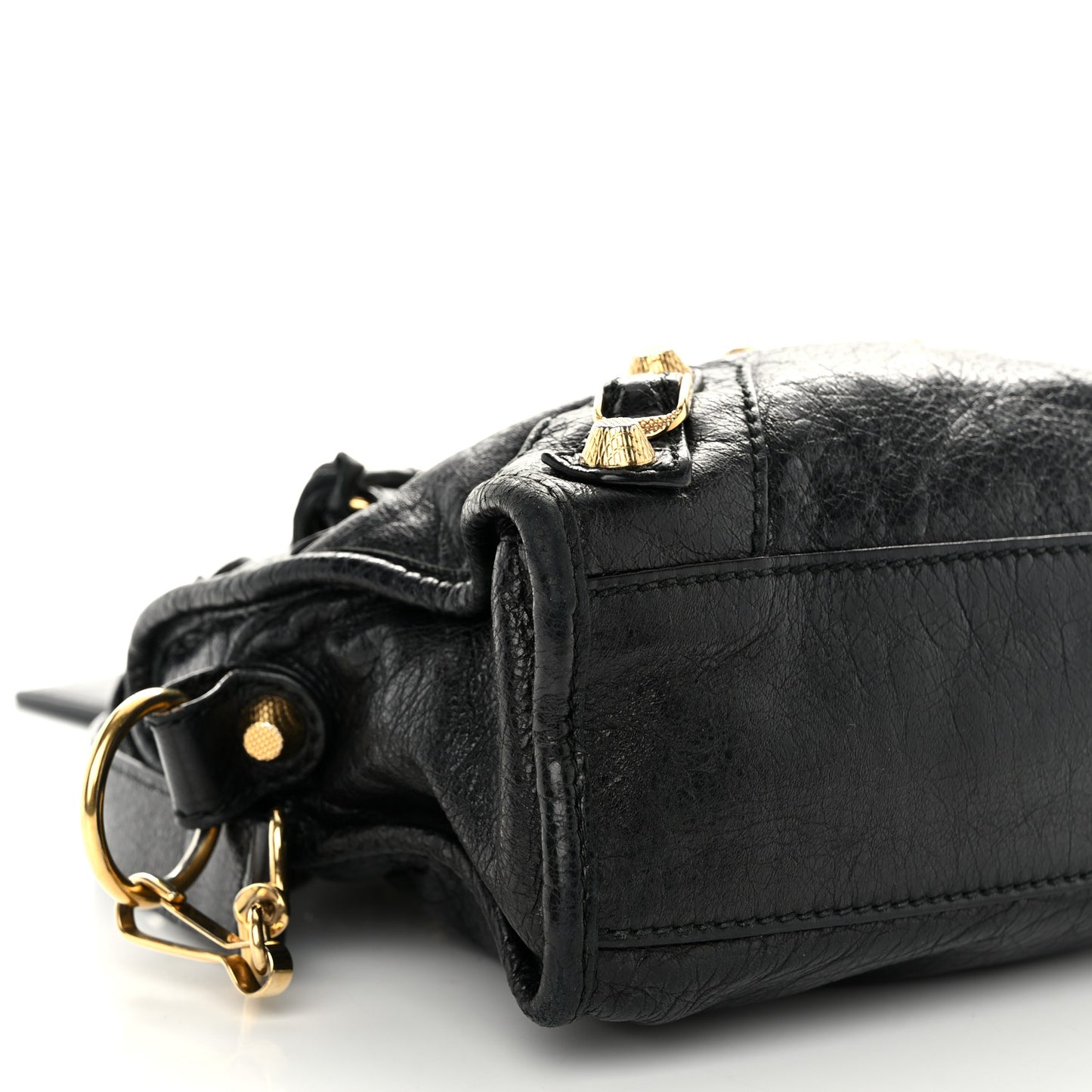 Agneau Giant 12 Gold Hardware Mini City Black
