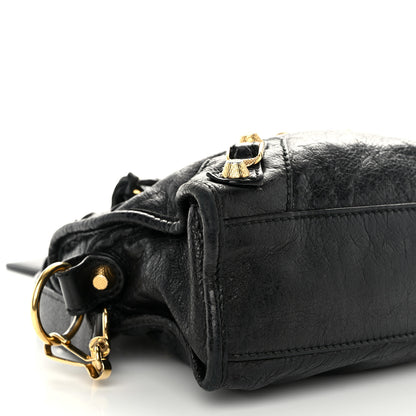 Balenciaga Agneau Giant 12 Gold Hardware Mini City Black 9 of 13