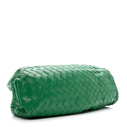 Bottega Veneta Nappa Maxi Intrecciato The Pouch Oversized Clutch Racing Green 4 of 7