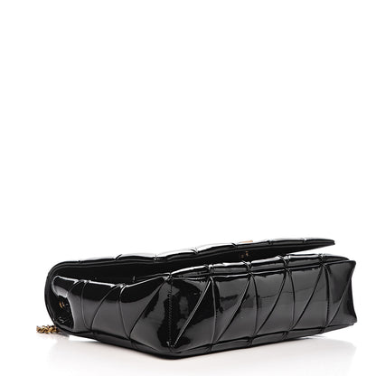 Saint Laurent Patent Patchwork Monogram Large Jamie Black 4 of 10