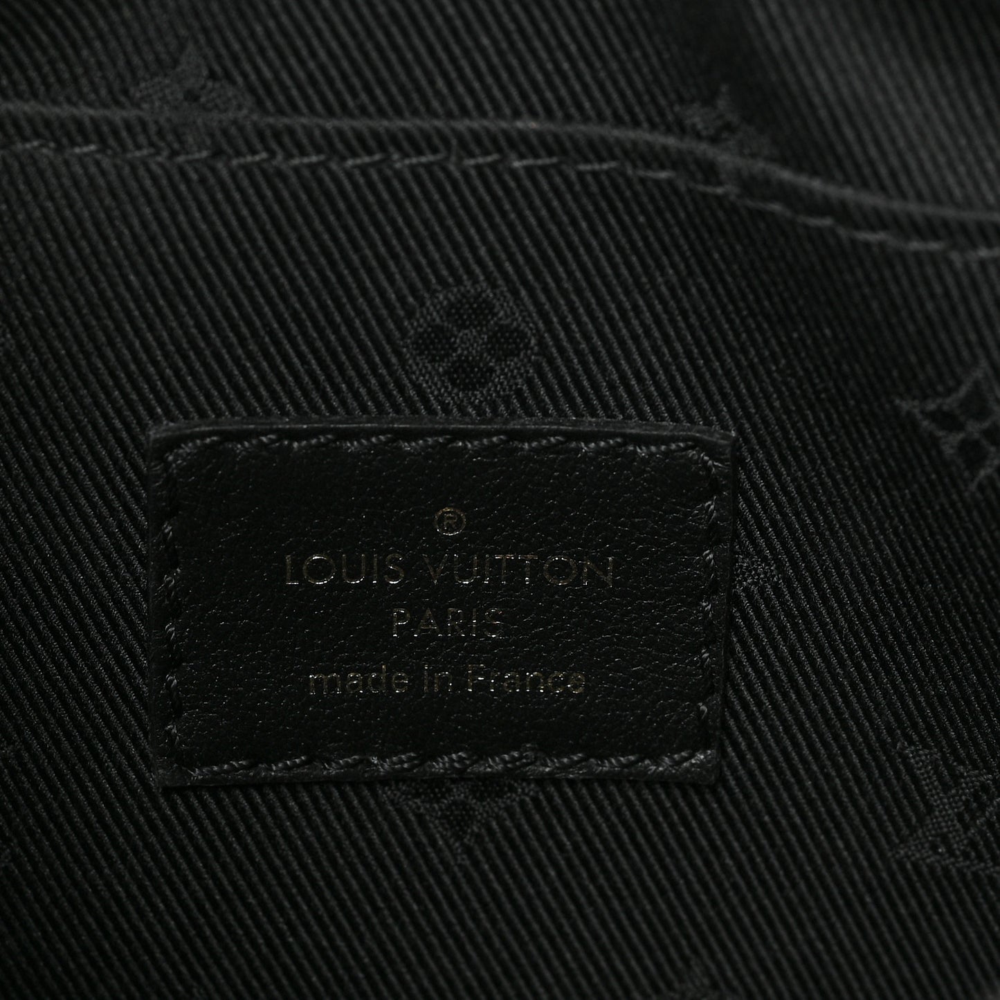 Calfskin Bubblegram Over The Moon Black
