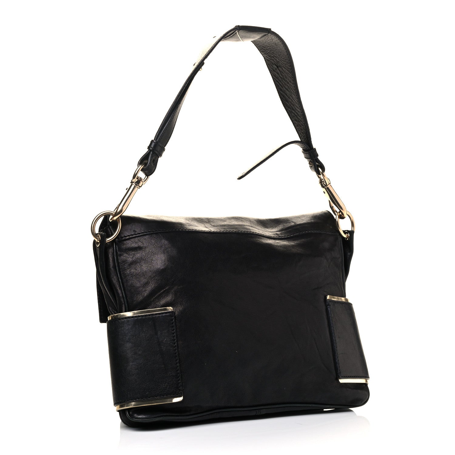 Givenchy Calfskin Melancholia Shoulder Bag Black 2 of 4